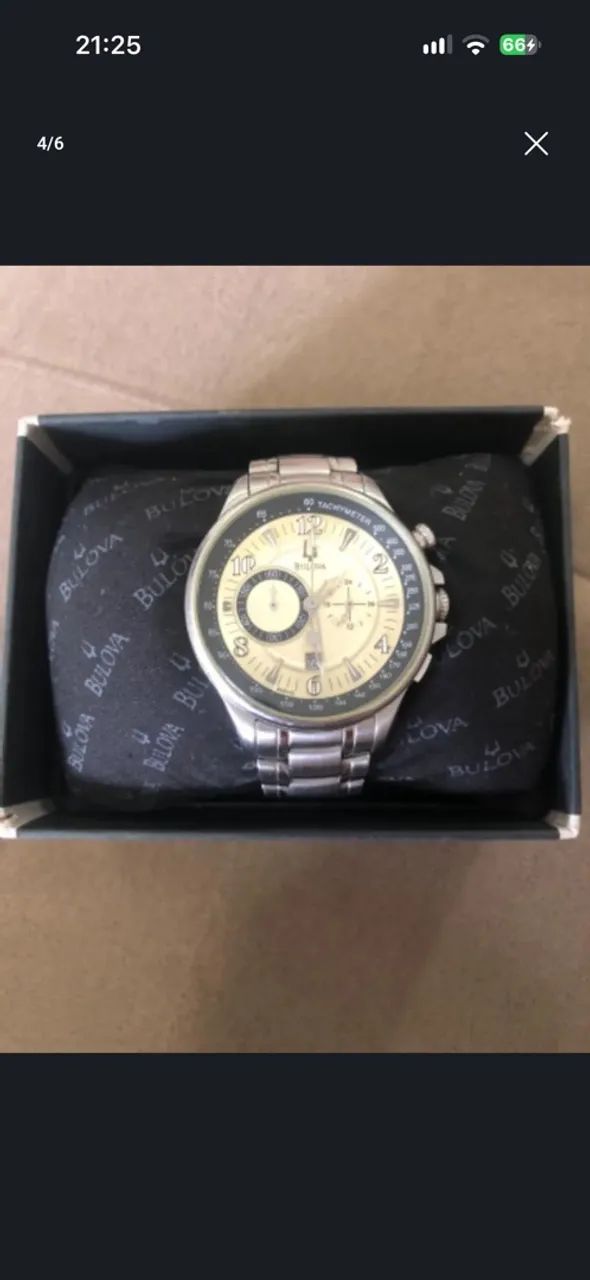 Relógio Bulova Tachymeter original - Foto 4