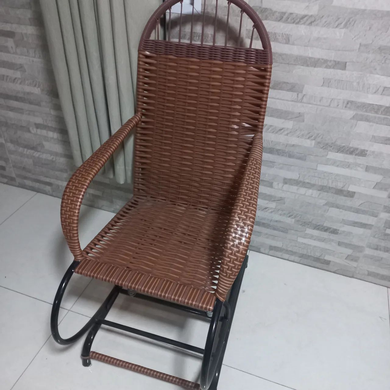 Cadeira balanço fibra - Foto 3
