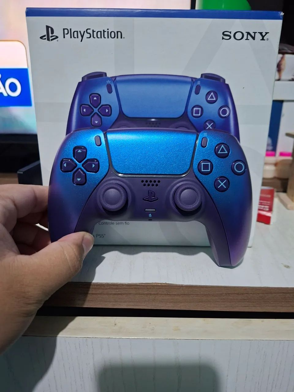 Controle Ps5 Chroma Indigo  - Foto 2