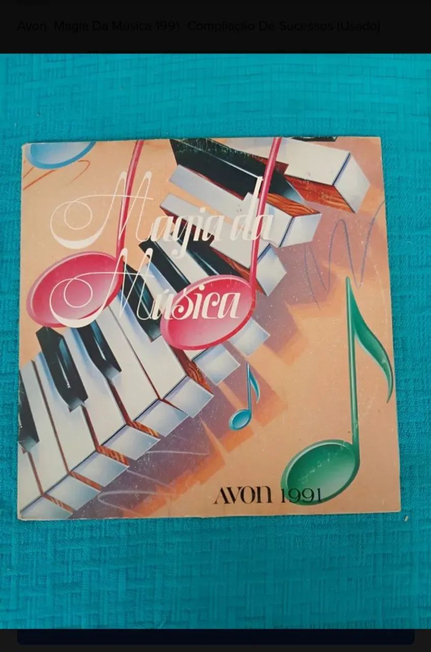 Avon  Magia Da Música 1991  Compilação De Sucessos