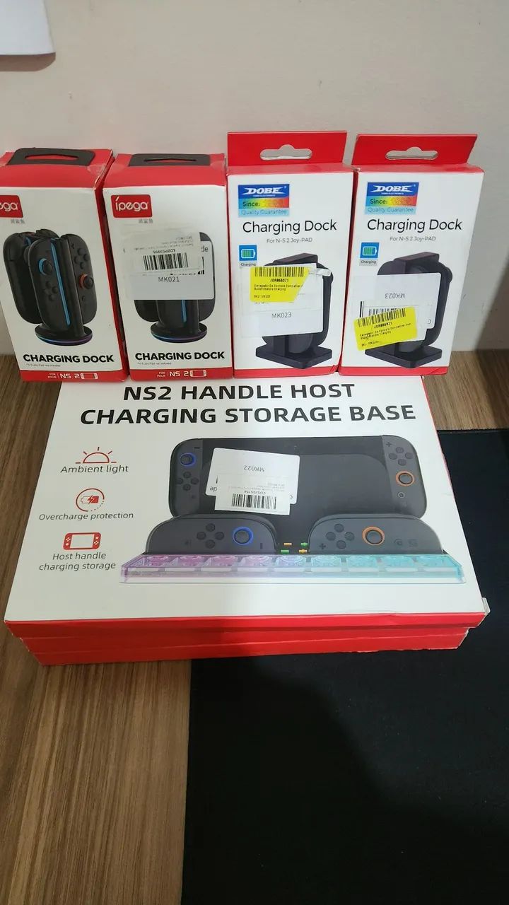 Base de Carregamento e Suporte para Controles Joy-Con do Nintendo Switch 2 - Foto 5