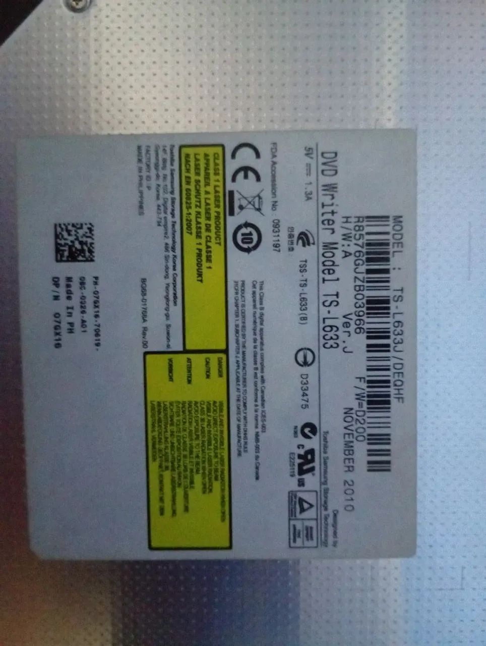 Gravador e Leitor de DVD para Computador - Foto 3
