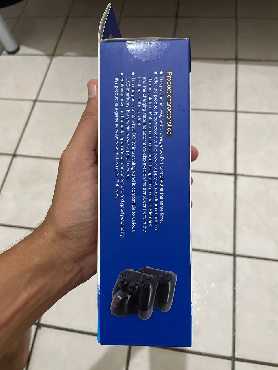 Carregador de controles PS4 - Foto 4