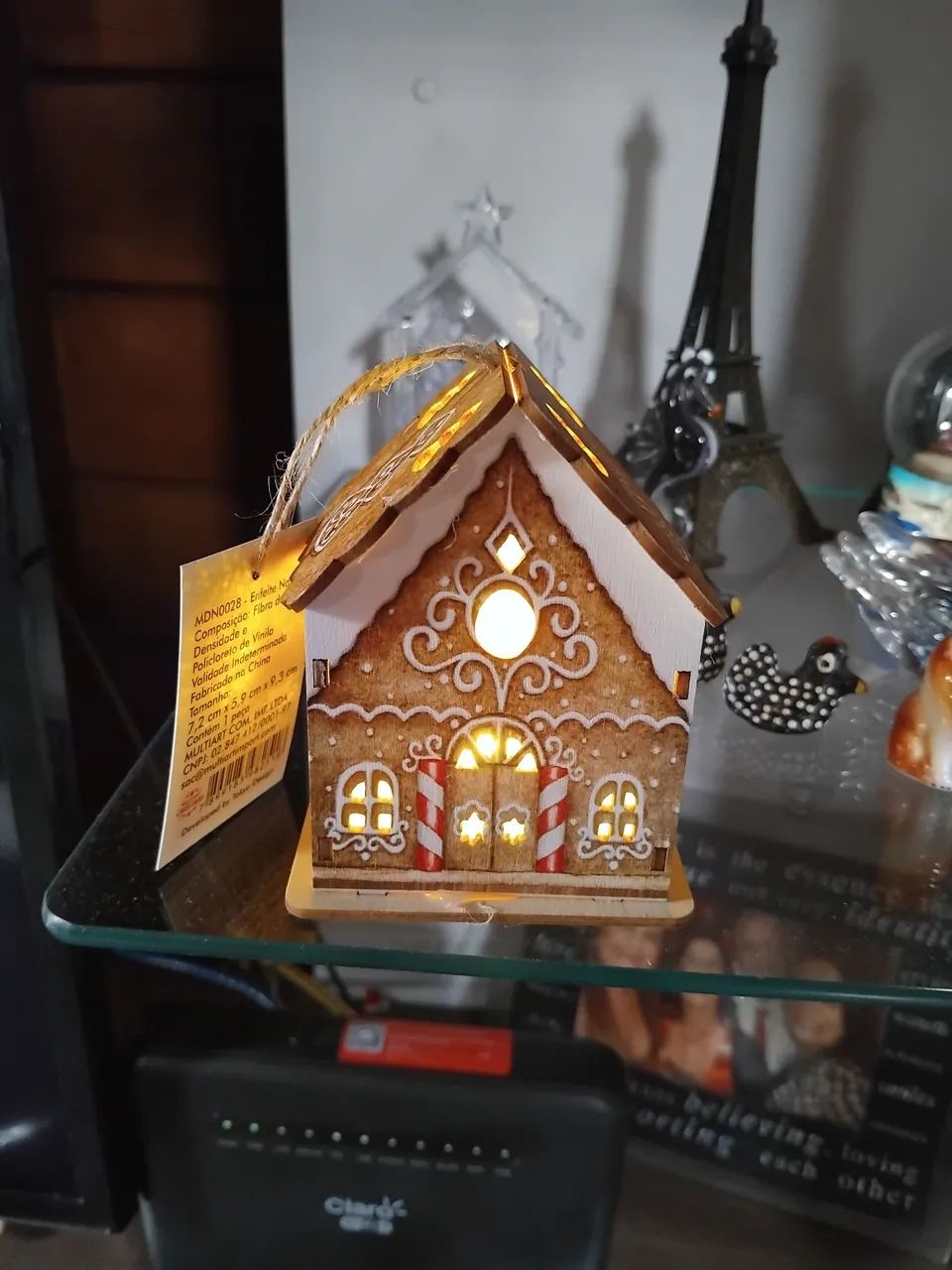 Enfeites de natal com luz - Foto 2