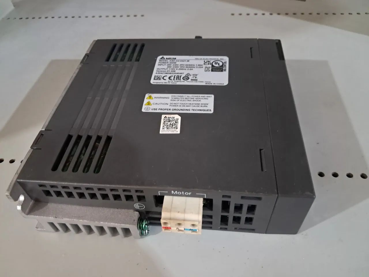 Servo driver Delta 400W - ASD-A2-0421-M - Foto 5