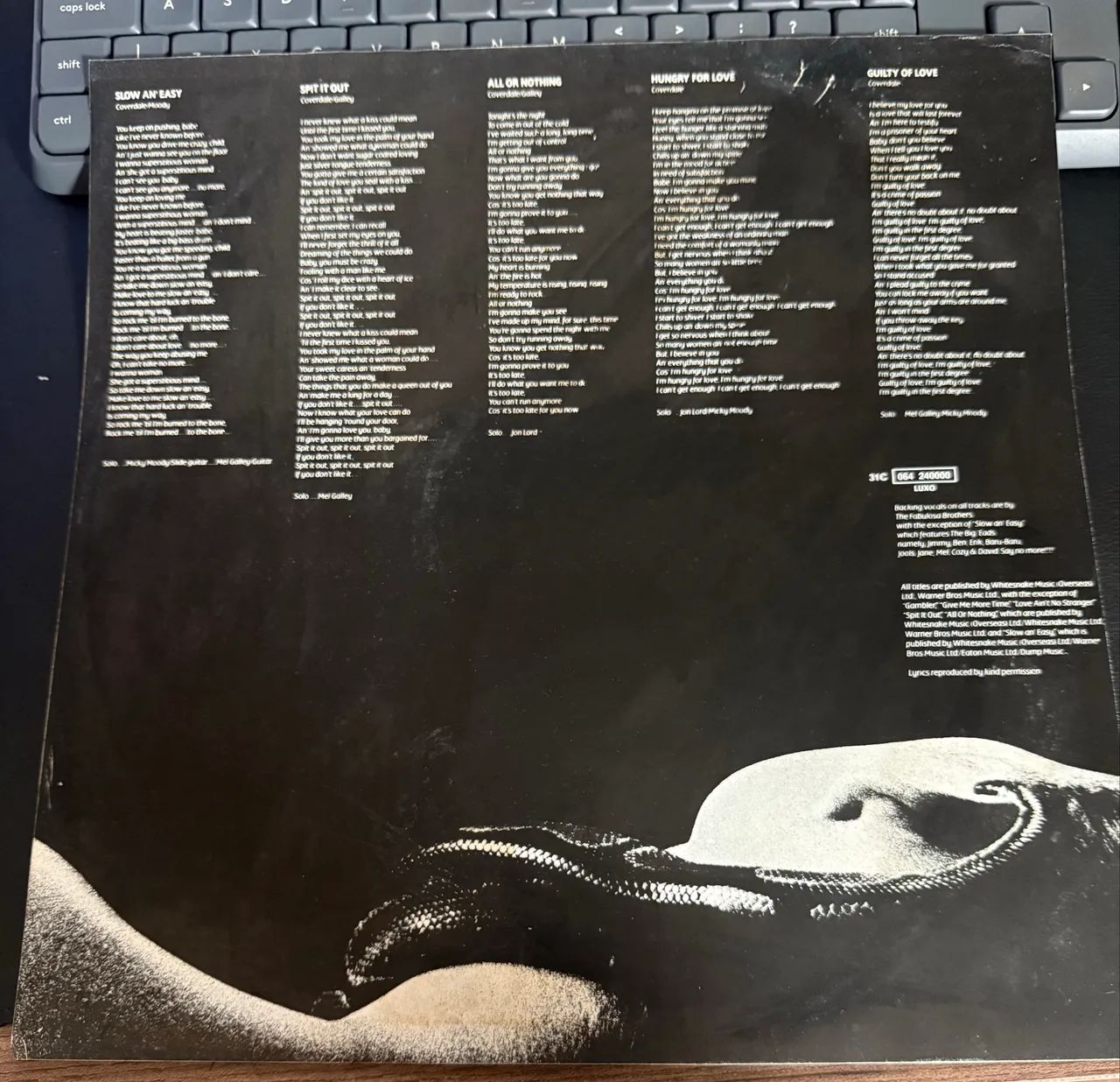 Lp Whitesnake - Slide It In - Foto 4