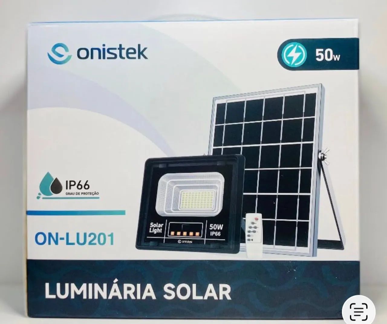 Luminária solar 50W