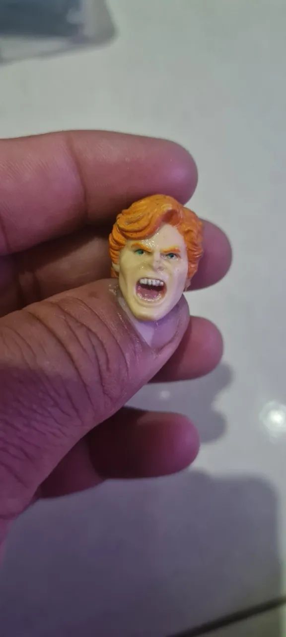 Cabeça action figures escala 1/12