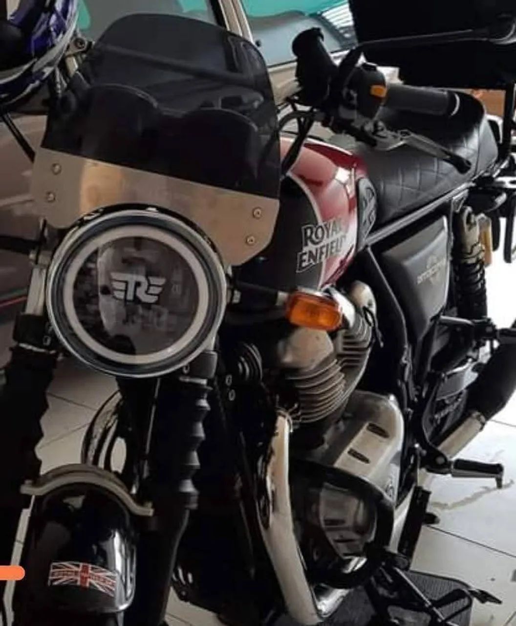 Bloco óptico Daymaker Royal enfield Interceptor Meteor Continental Himalayan Classic - Foto 3