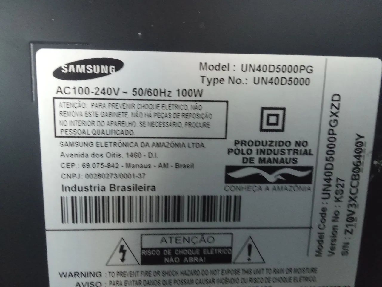 Tv Samsung 42 polegadas ( não é Smart)  110 v  - Foto 5