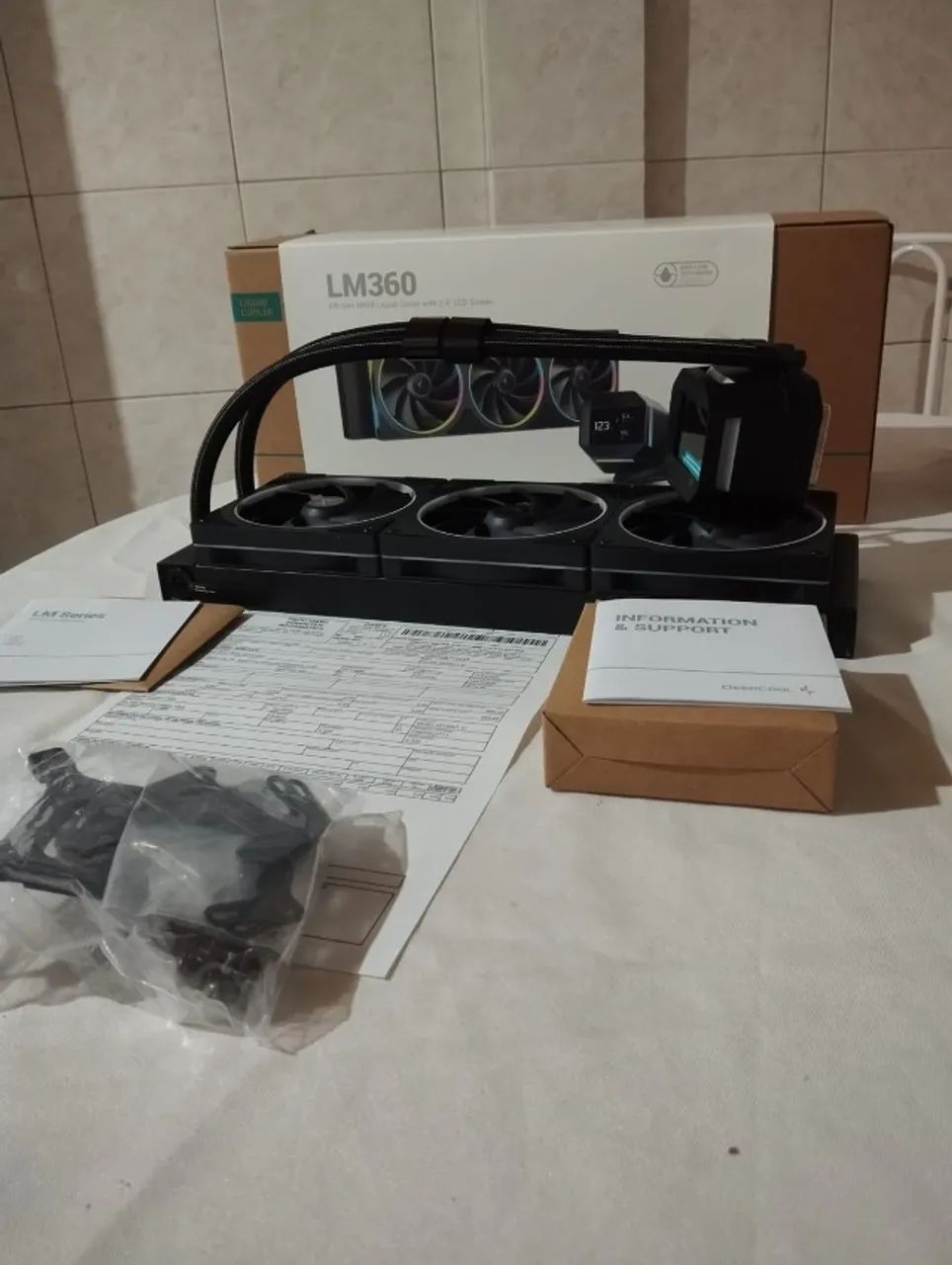Water Cooler DeepCool LM 360 - Foto 4