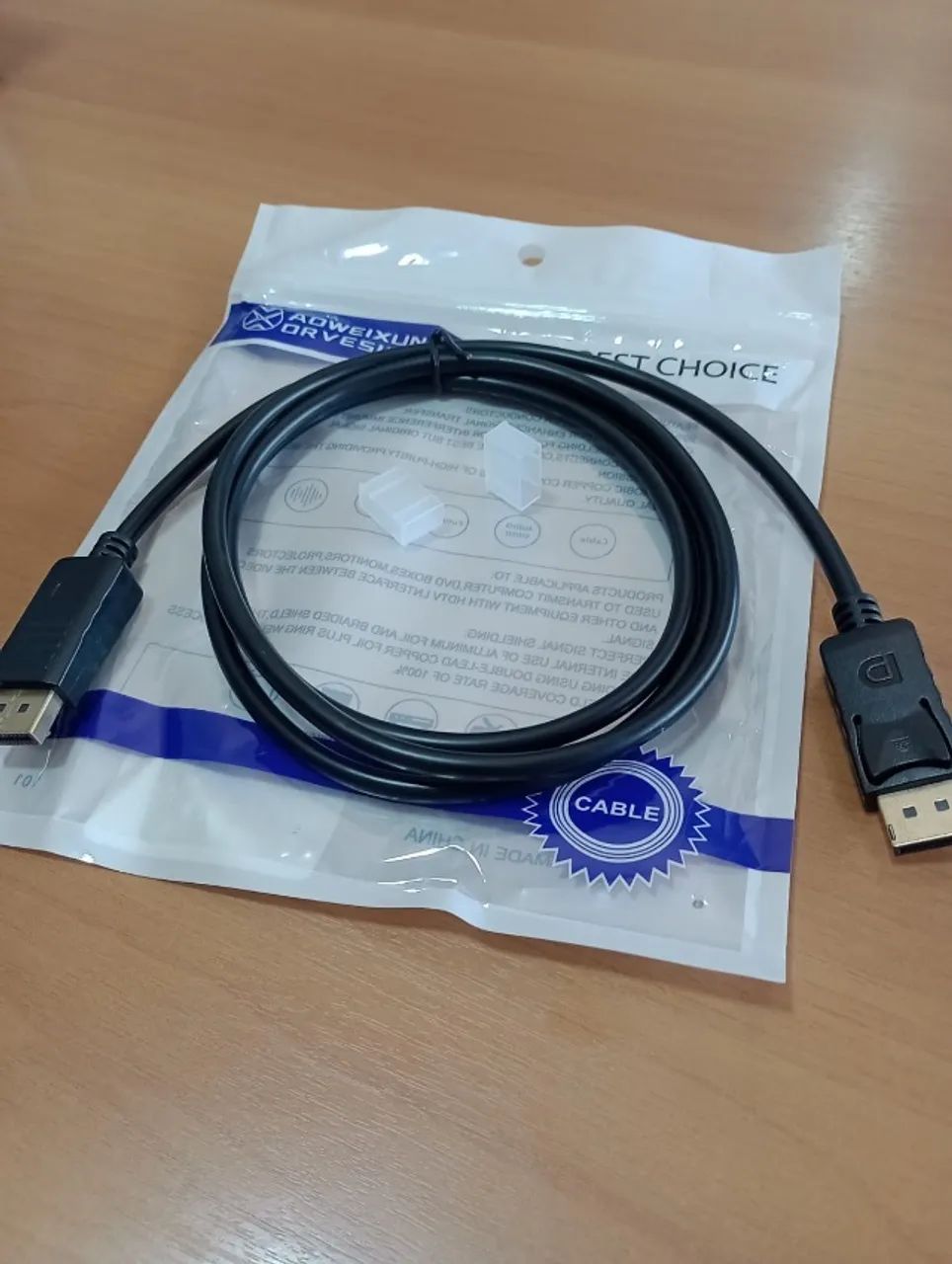 Cabo DisplayPort Alta Qualidade - Entrega Grátis e Rápida - Foto 4
