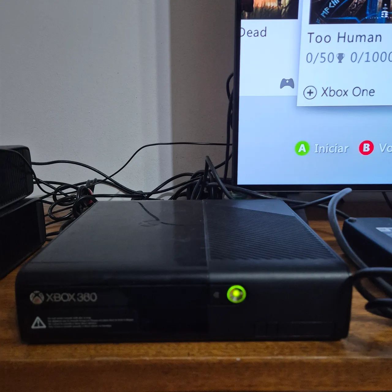 Xbox 360 500GB com jogos - Foto 2