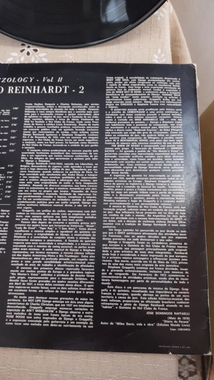 LP Jazzology Vol. 11 - Django Reinhard - 2 - Foto 4