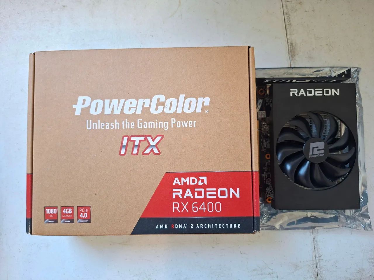 Rx 6400 power color