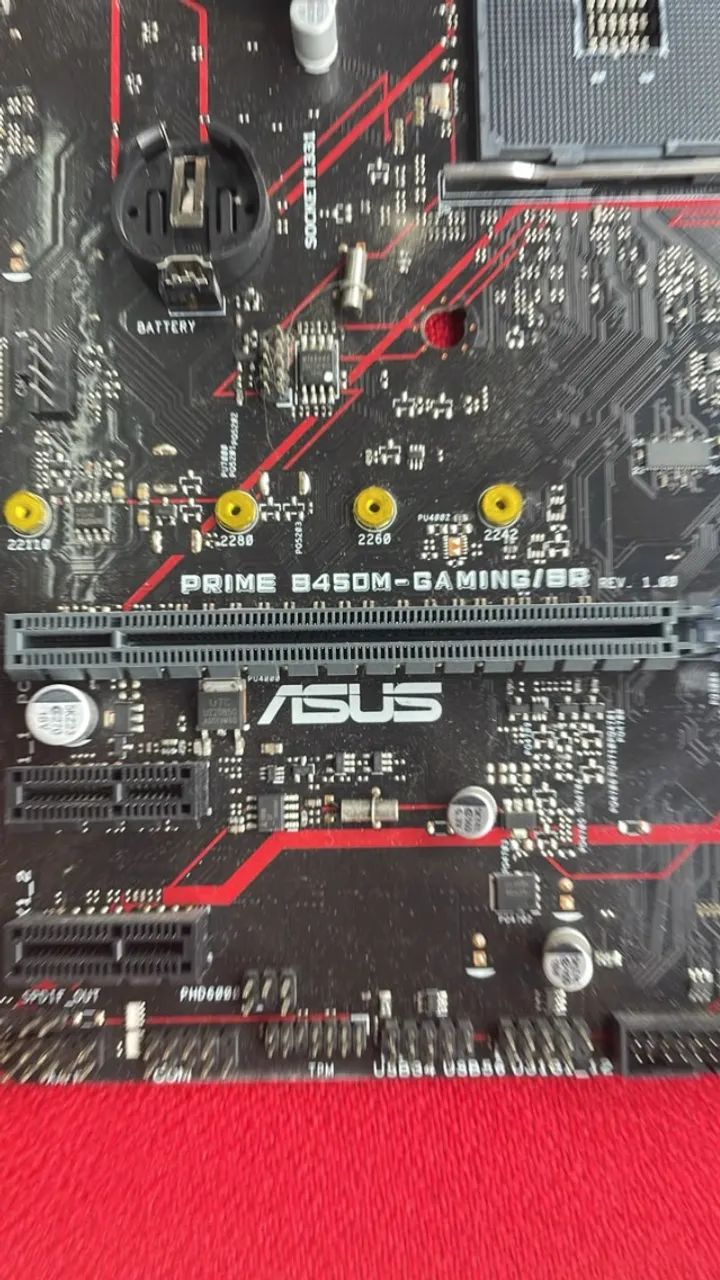 Placa Mãe Asus B450m - Foto 2