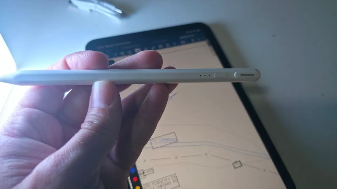 Caneta Stylus Baseus - Excelente estado - Foto 5