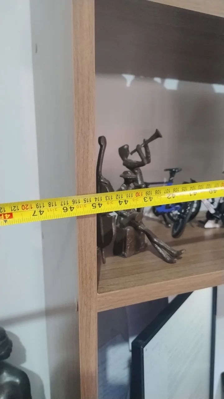 MESA para escritório com  ESTANTE - MDF - ACOPLADA.  - Foto 5