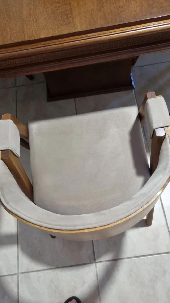 Mesa madeira quadrada - Promoção  - Foto 4