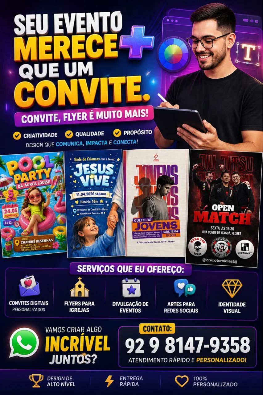 Criador de artes digitais