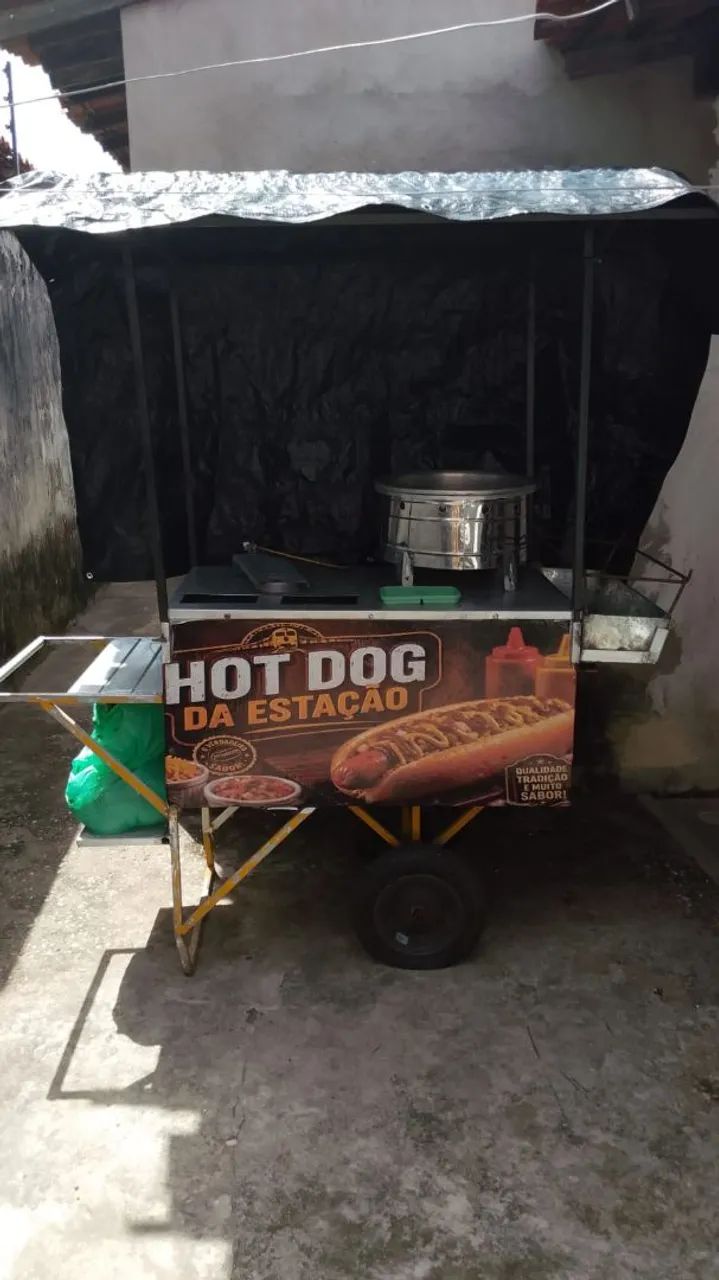 Carrinho pra lanches 