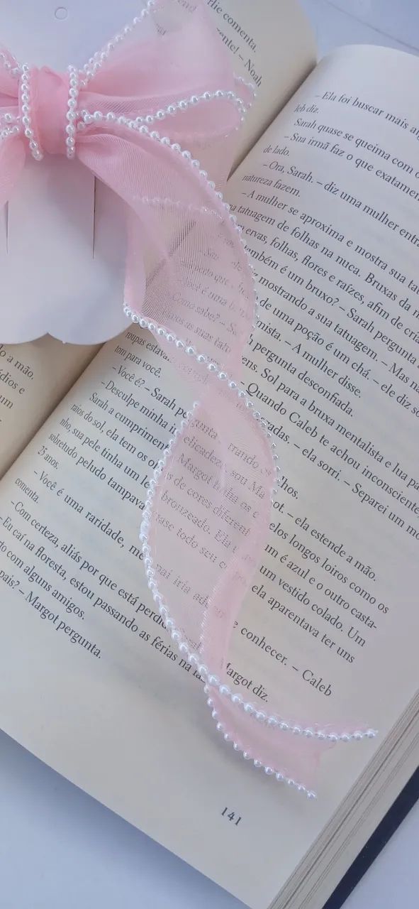 Laço longo princesa rosa - Foto 4