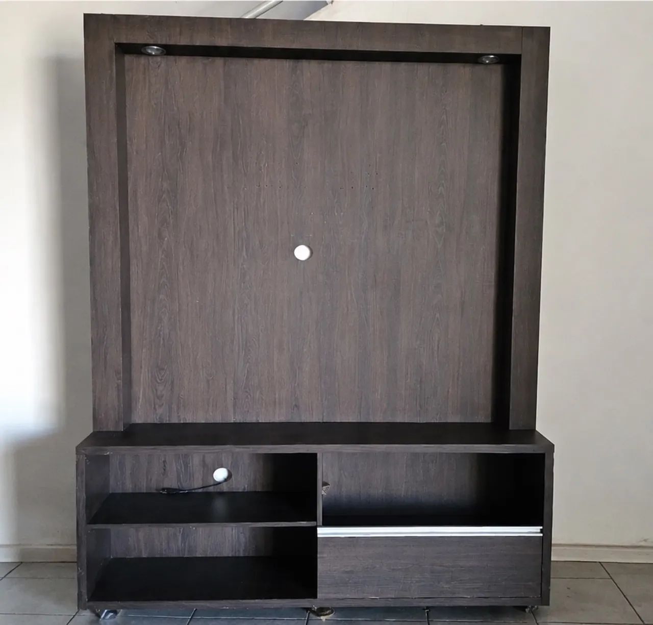 Painel para TV com Rack 