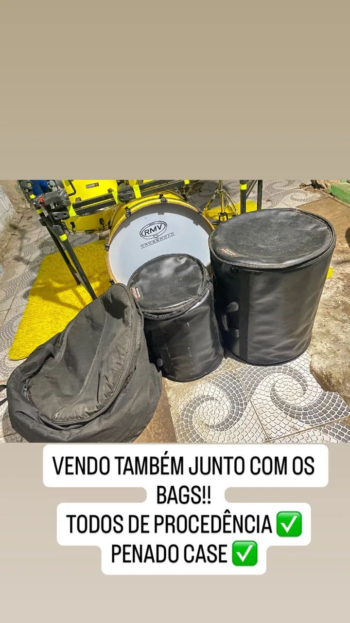 BATERIA RMV CROSSROAD COM RACK - Foto 4