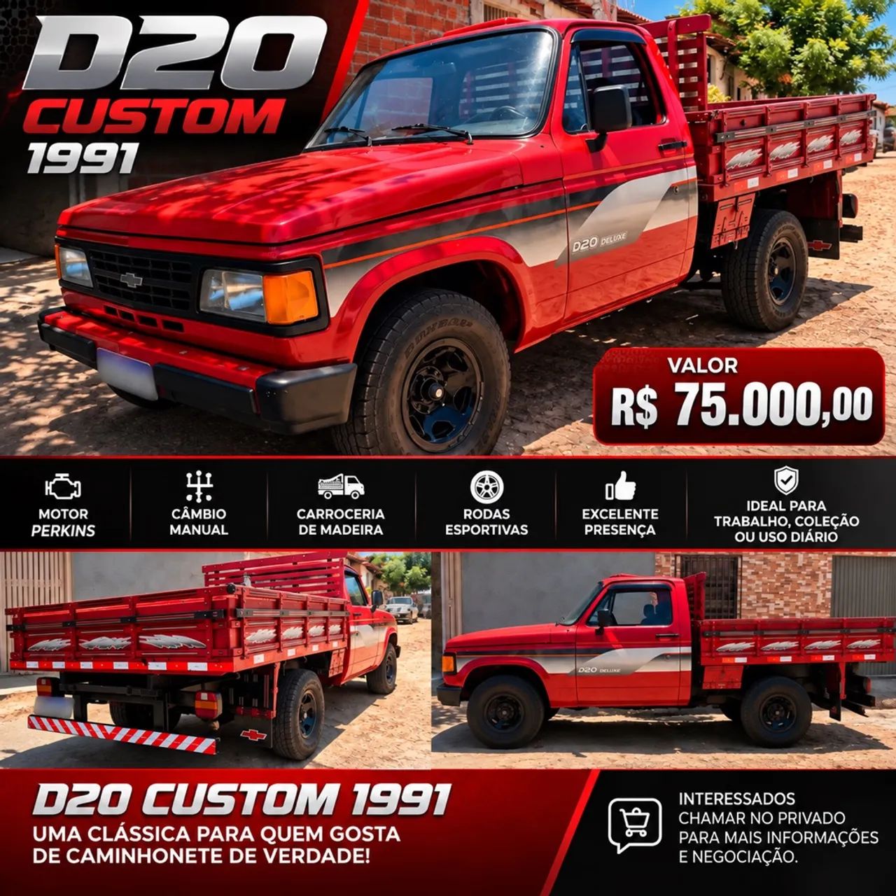 Chevrolet D-20 S 3.9/4.0 Turbo Diesel 1991