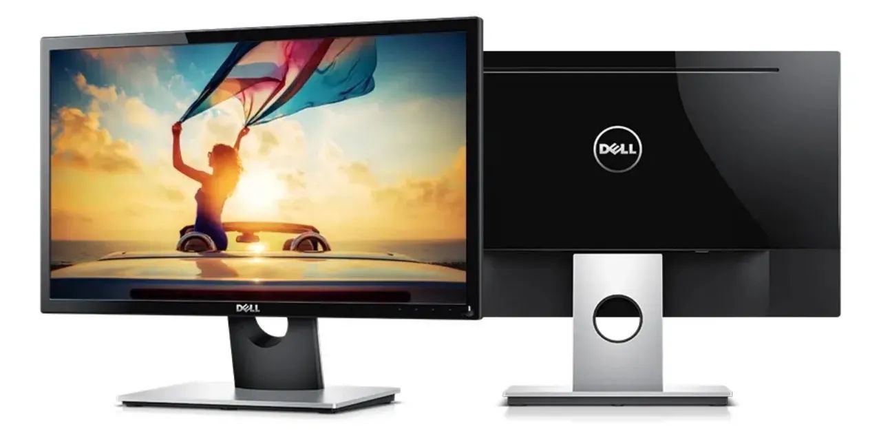 Monitor Dell 21.5 Polegadas Se2216h Vga, Hdmi 110 220  - Foto 2