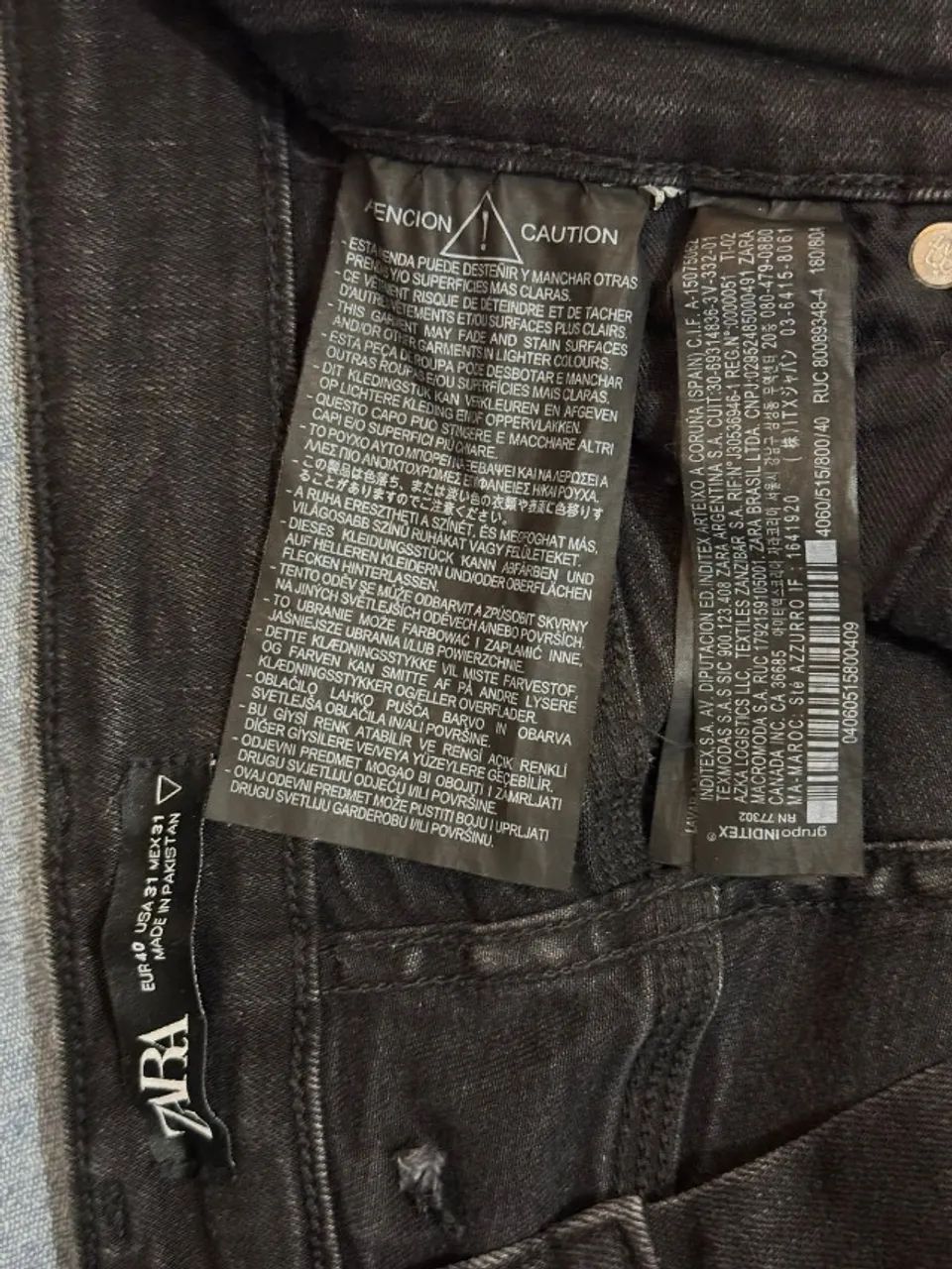 Calca Masculina Zara tam. 40 - Foto 3