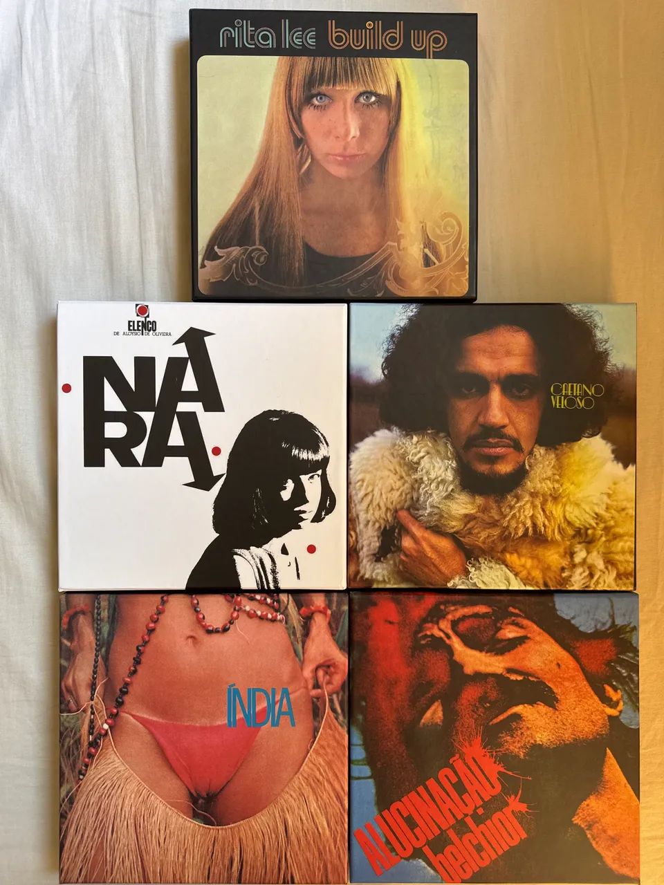 Fanbox Universal Music sem CD - Gal, Caetano, Belchior, Nara e Rita Lee