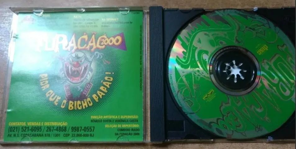 Cd Furacão 2000 - Pior Que O Bicho Papão! - Foto 2