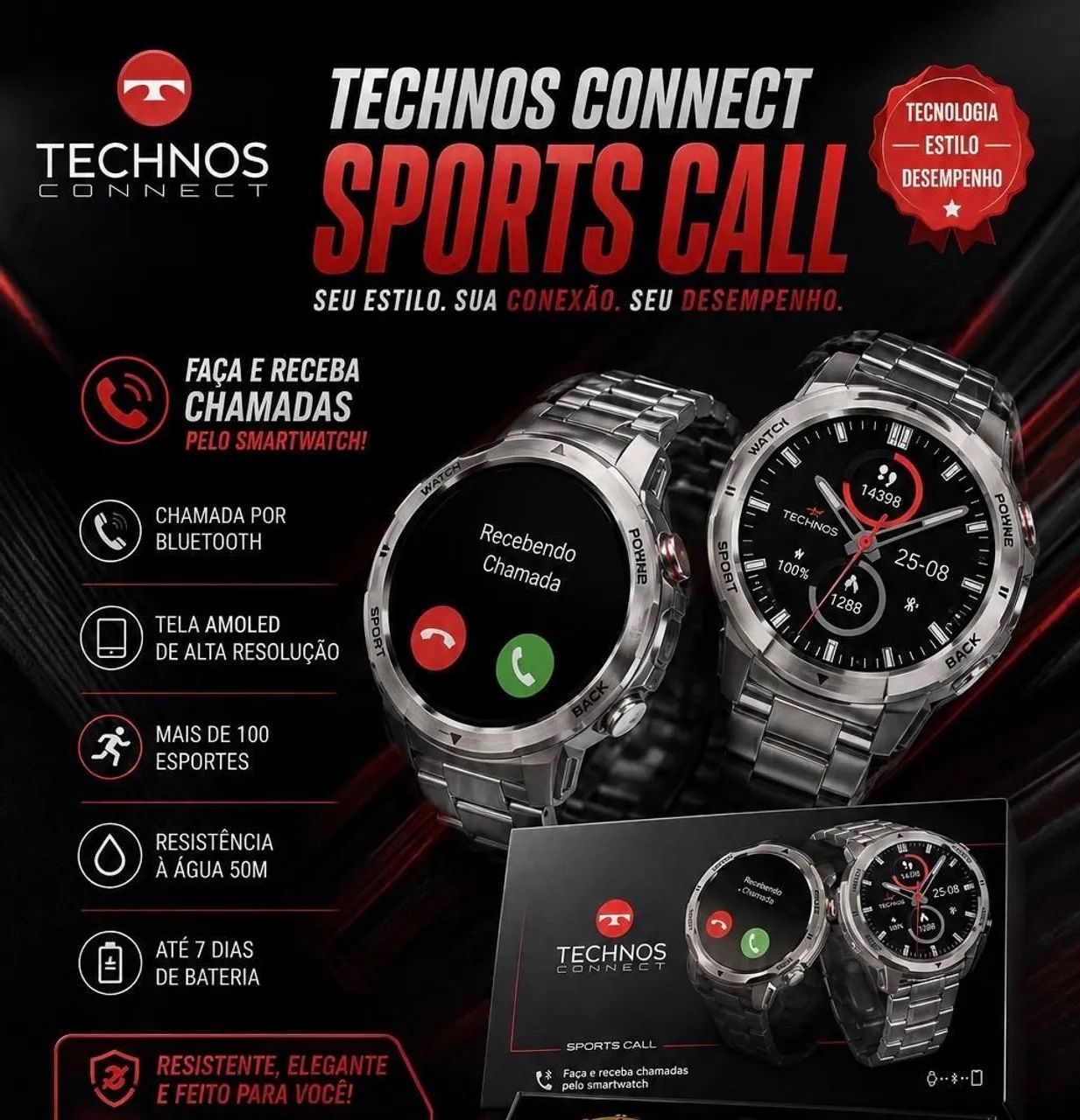Relógio technos - Foto 5