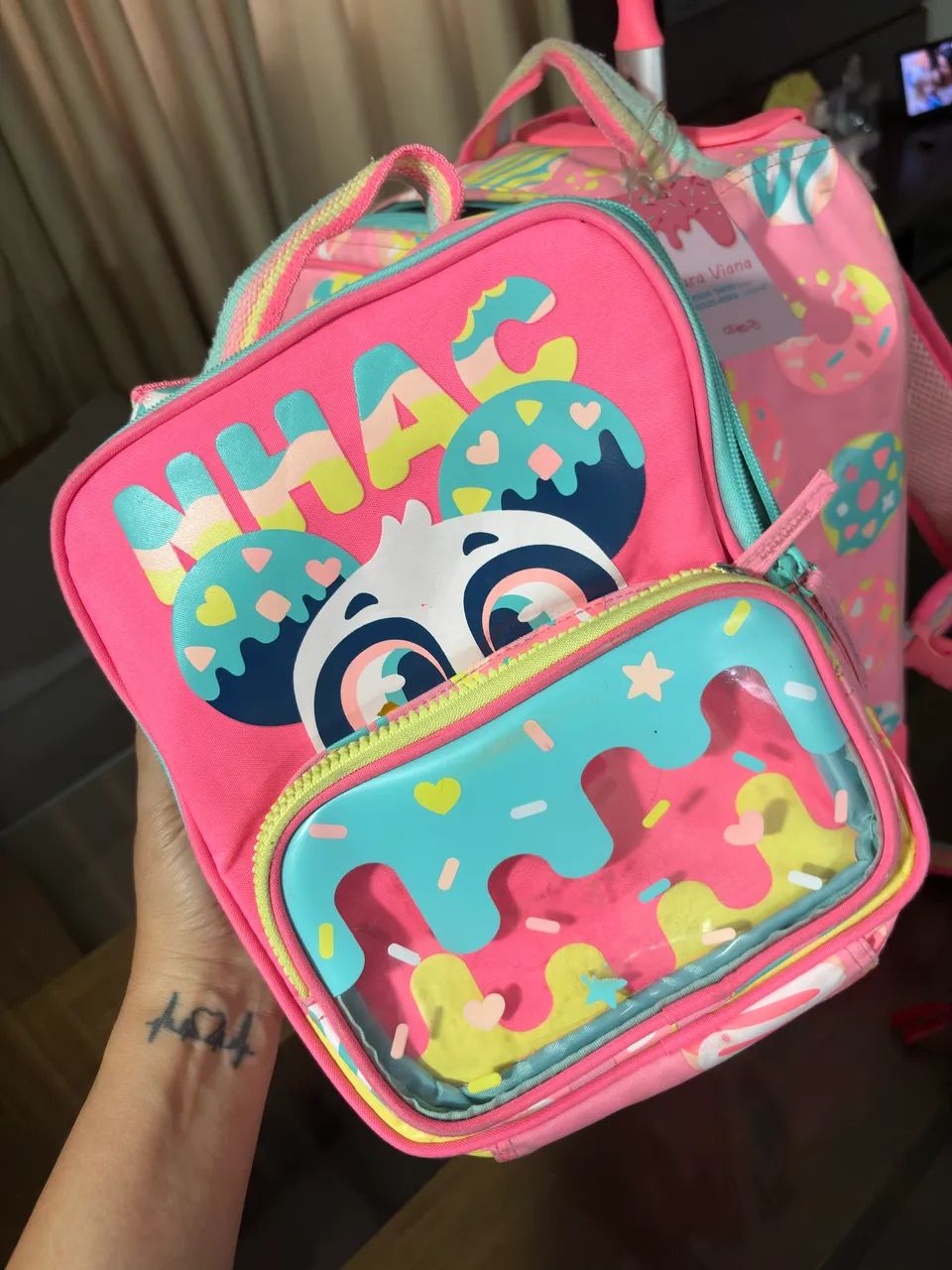 Mochila PUKET + lancheira  - Foto 4