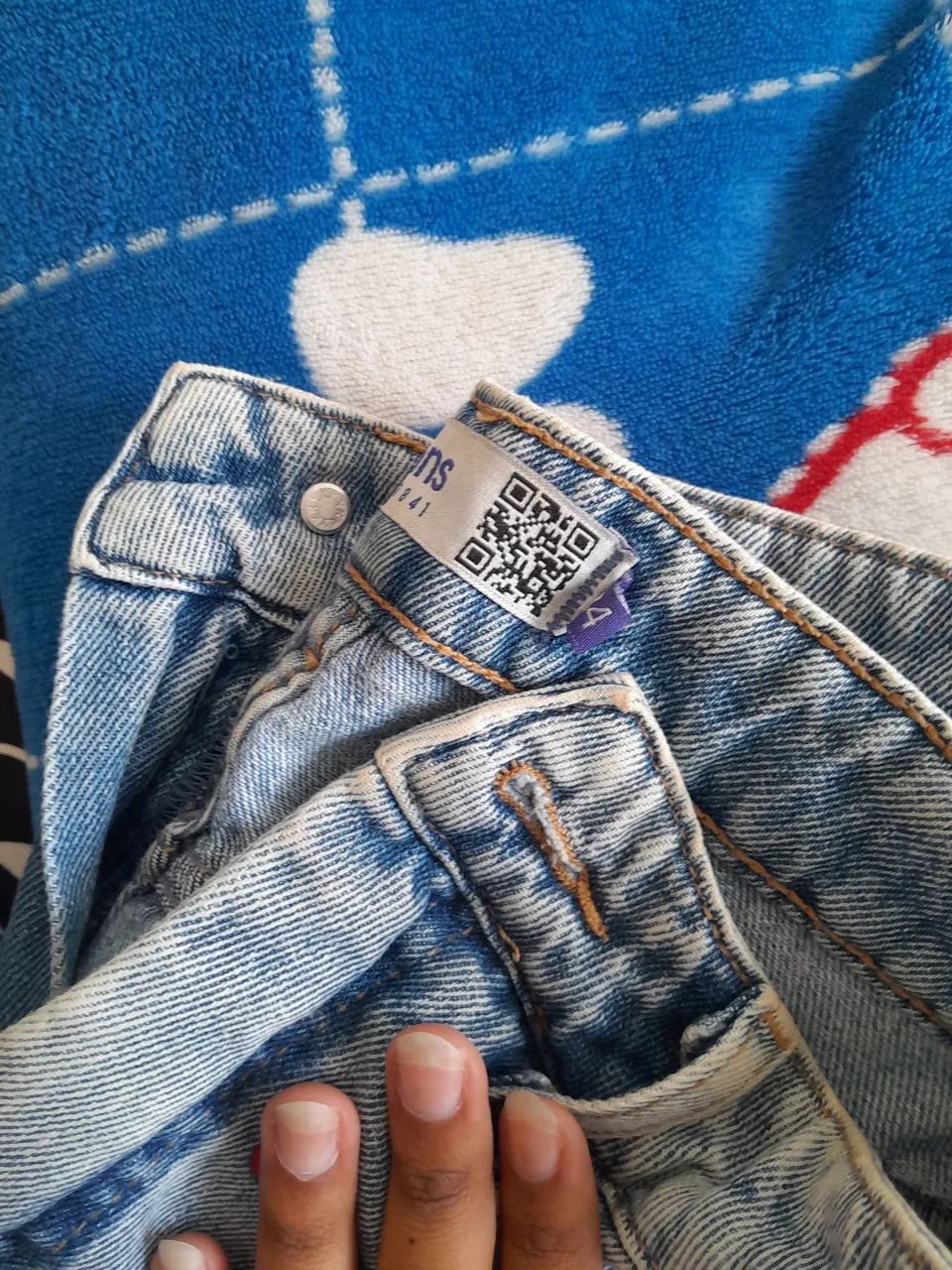 Short Jeans de cereja - Foto 3