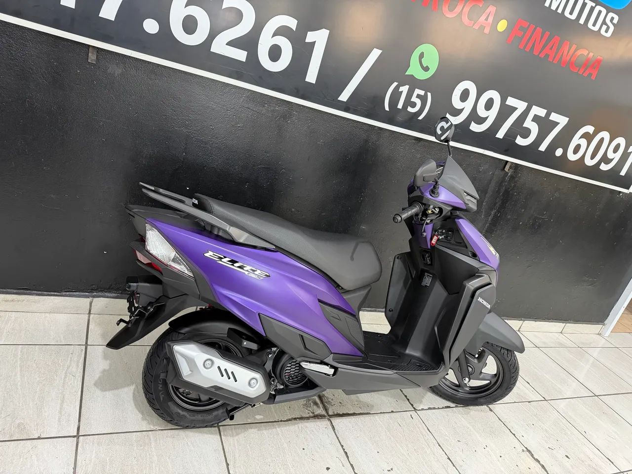 Honda Elite 125c 2027 0km já documentada e emplacada  - Foto 4