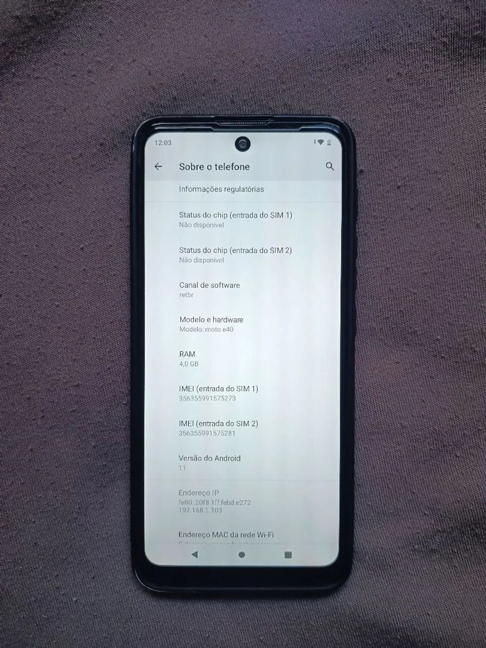 MOTOROLA E40  - Foto 4