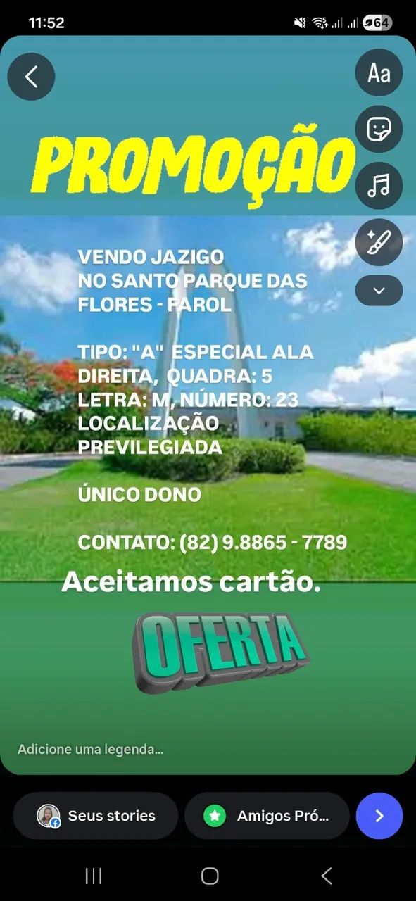 Jazigo Parque das Flores - Farol - Foto 2