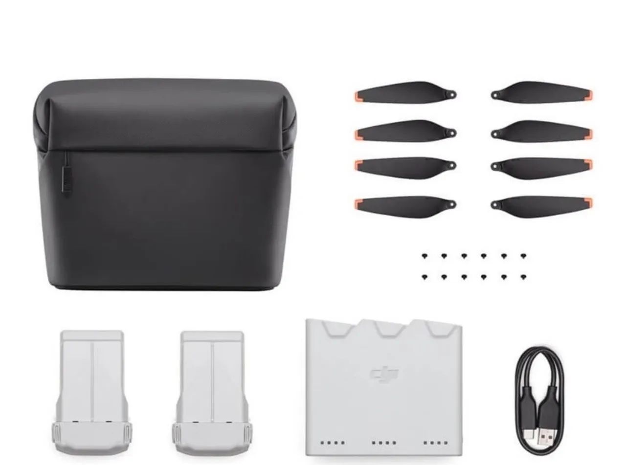 Baterias Dji Mini 3 no Kit Fly more Lacradas