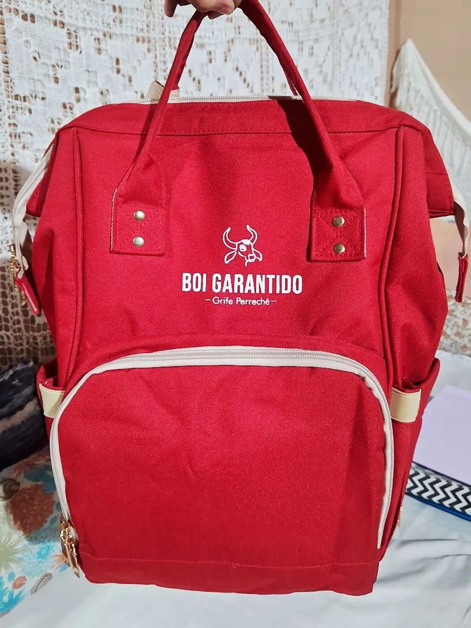 Mochila original Boi Garantido | Grife Perreché