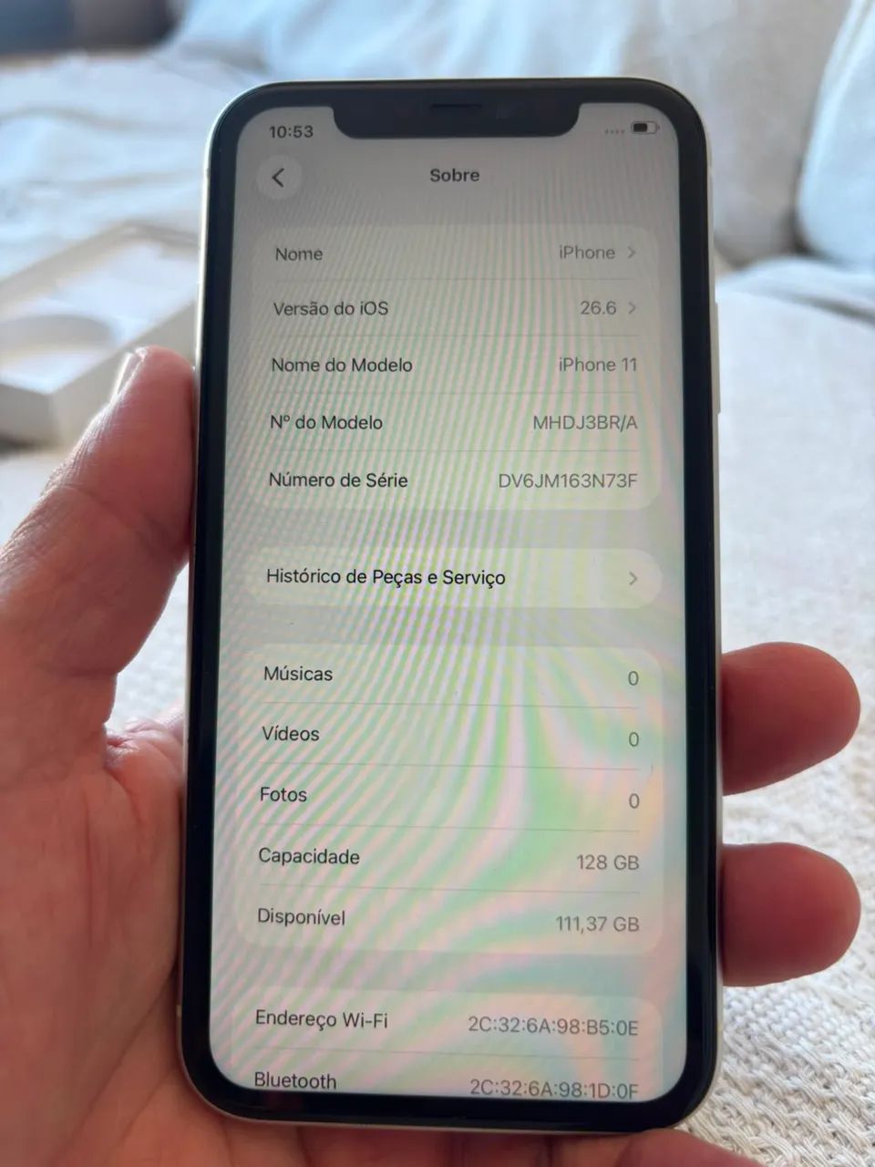 IPhone 11 - branco 128GB - Impecável  - Foto 5