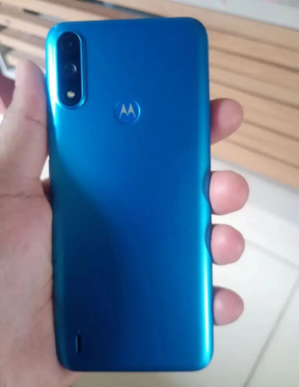 Motorola E7 Azul  - Foto 2