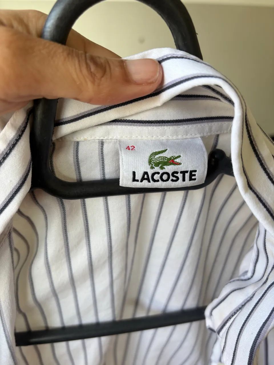 Camisa listrada Lacoste