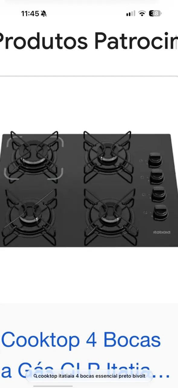 Fogão cooktop  - Foto 2