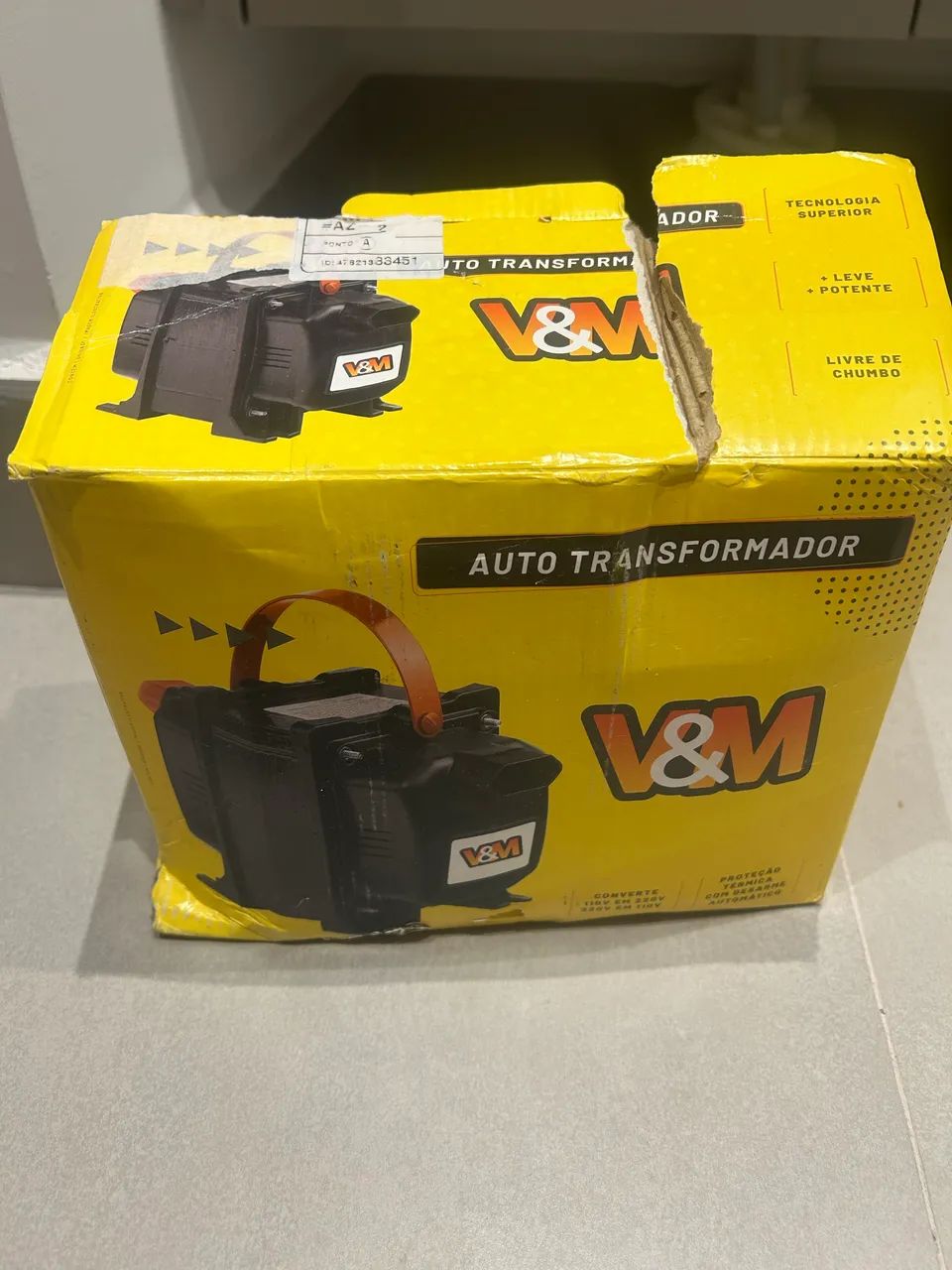 Transformador 5000VA (de 110v para 220v e 220 para 110v)