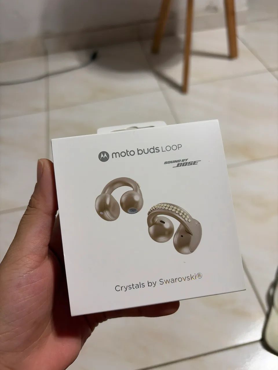 Fone Bluetooth edição limitada MOTOROLA + SWAROVSKI 