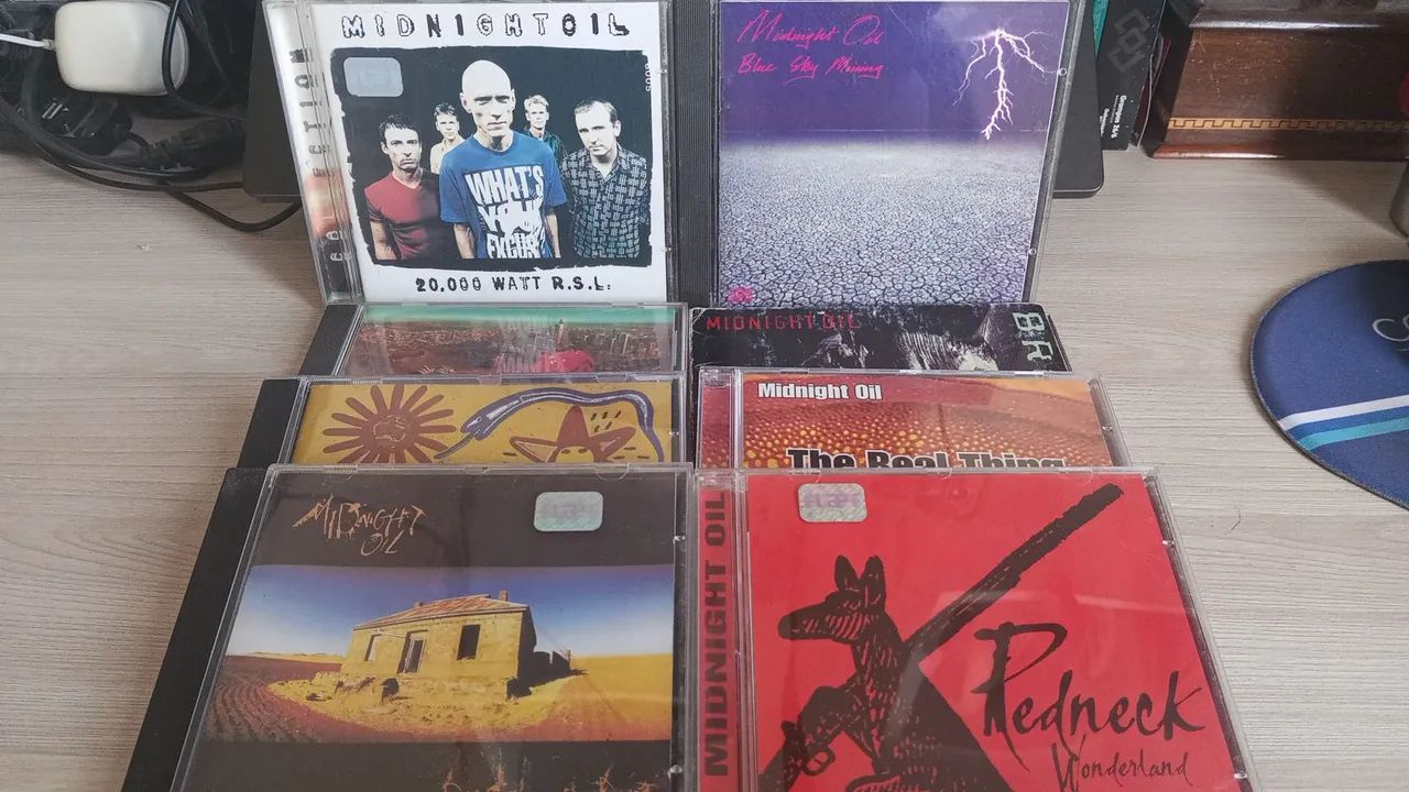 Coleção CDS' Banda Midnightoil