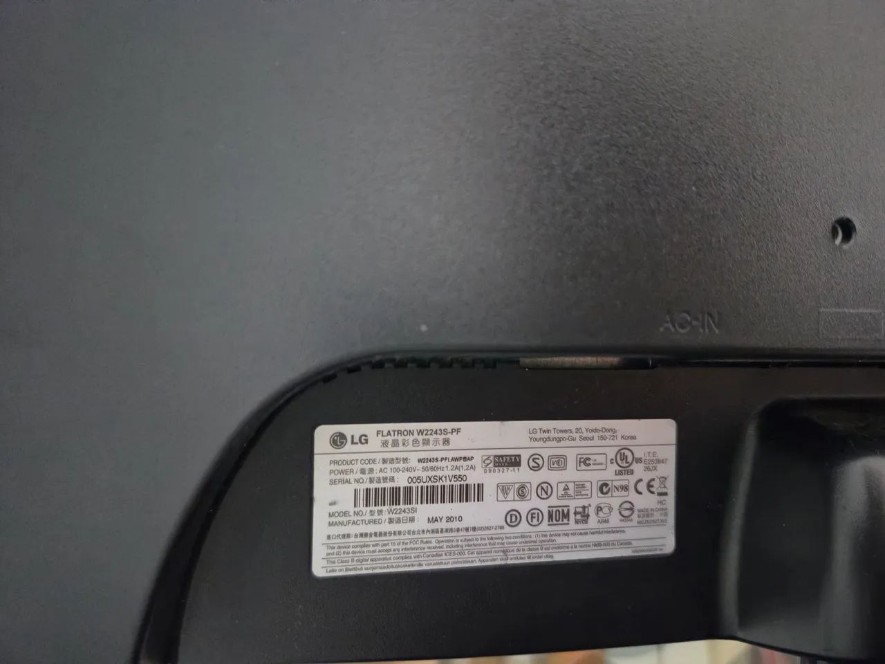 Monitor LG 21,5 polegadas - Foto 4