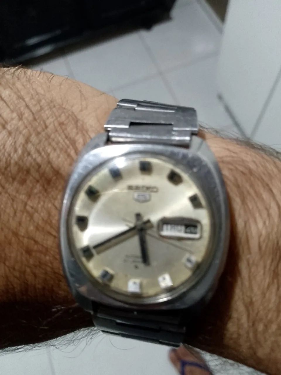 Relógio Seiko 5 automático funcionando  - Foto 4